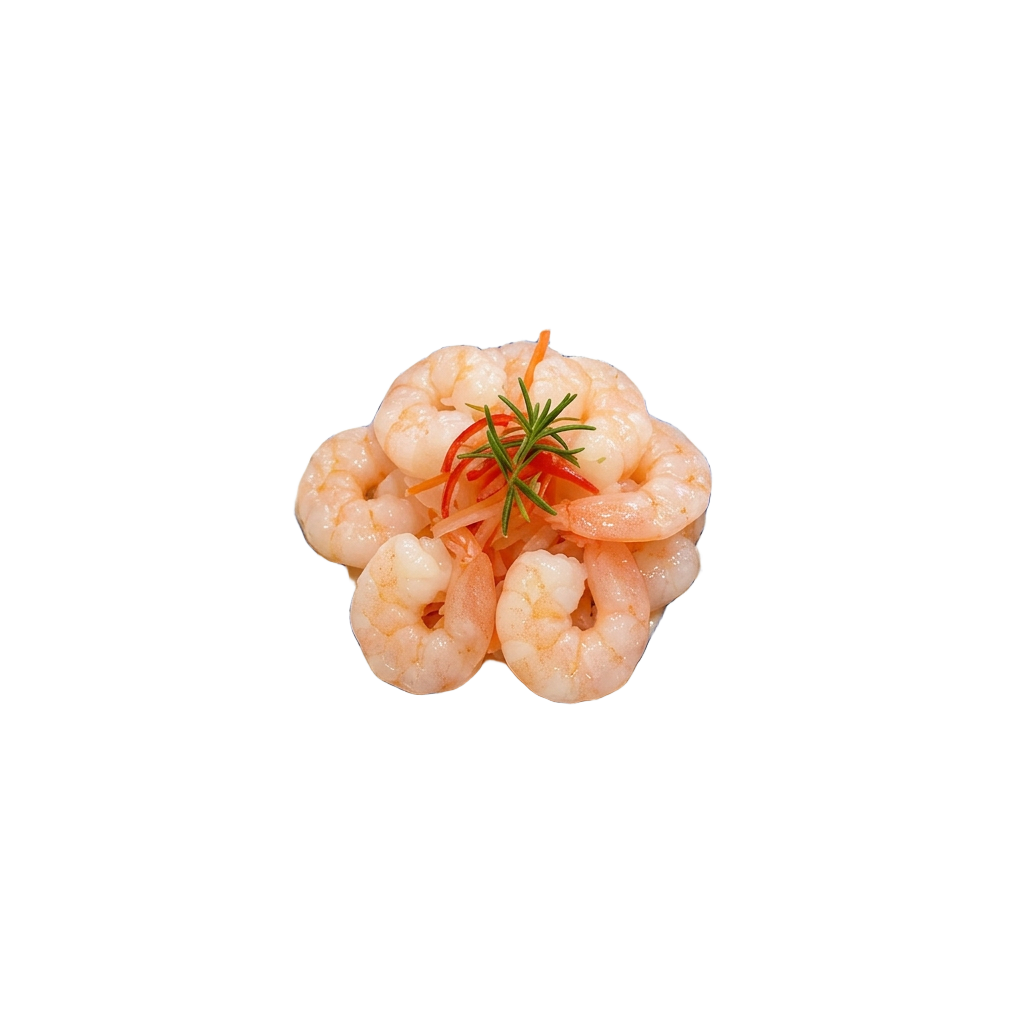 Crevettes marinées